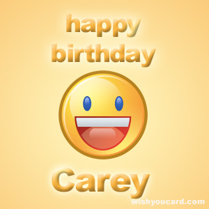 happy birthday carey